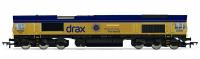 R30461 Hornby Railroad Class 66 Diesel number 66 301 ‘Drax Power Station 50’ - GBRf Drax 50th Anniversary Gold